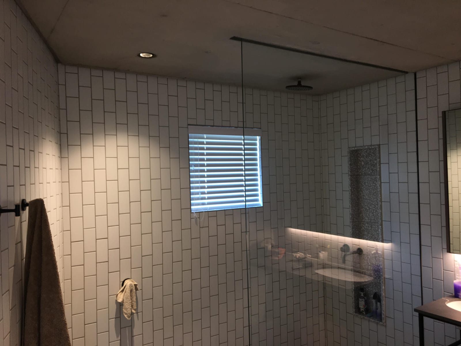 Tiled bathroom