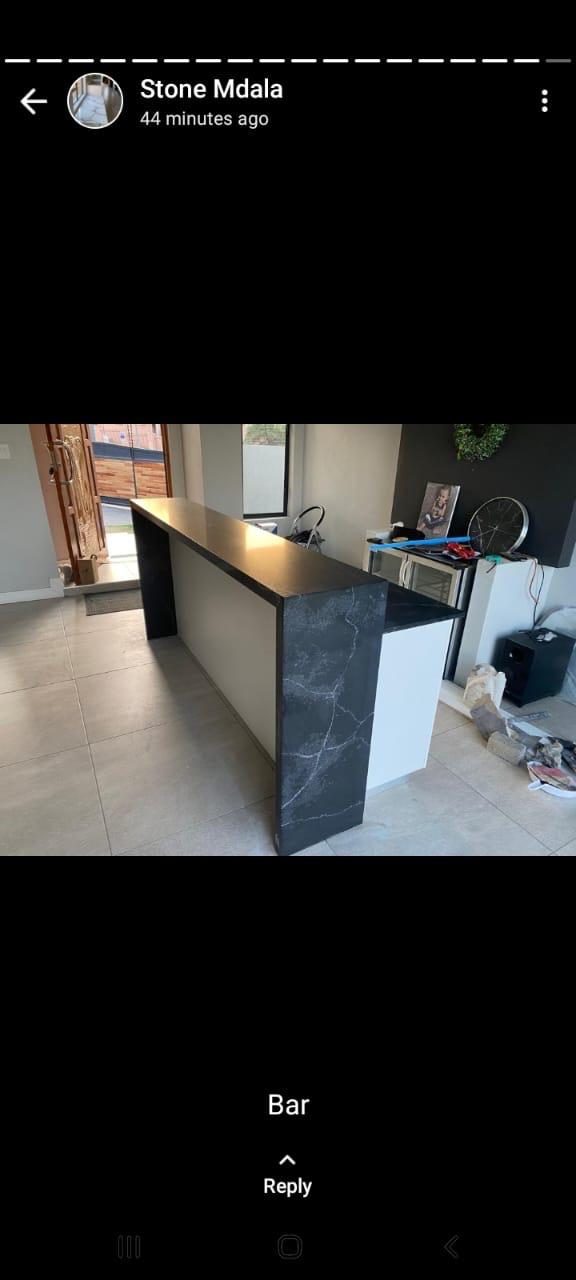 Marble breakfast counter